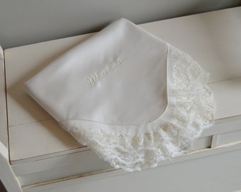 BLANKET Special winter linen blanket. Custom Blankets. Create your own design. Baby Blanket. Special day o daily use. Baptism, Baby showers,
