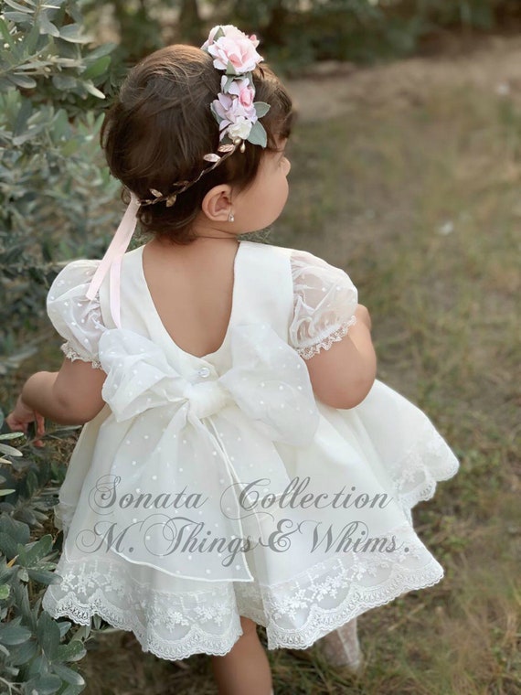 Baby girl tea party dress discount