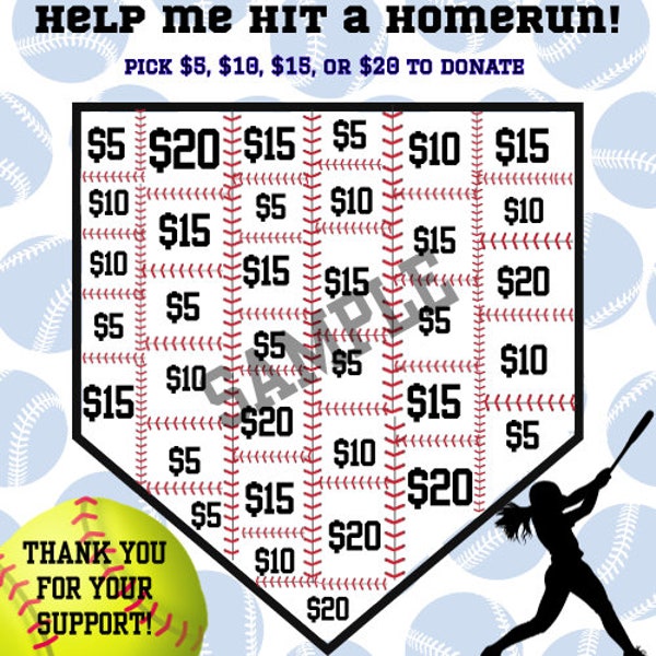 Softball Homerun Fundraiser