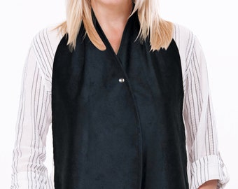 DinerWear Cravaat – Chic Adult Bib Dining Scarf with Magnetic Snap, Several Color Options