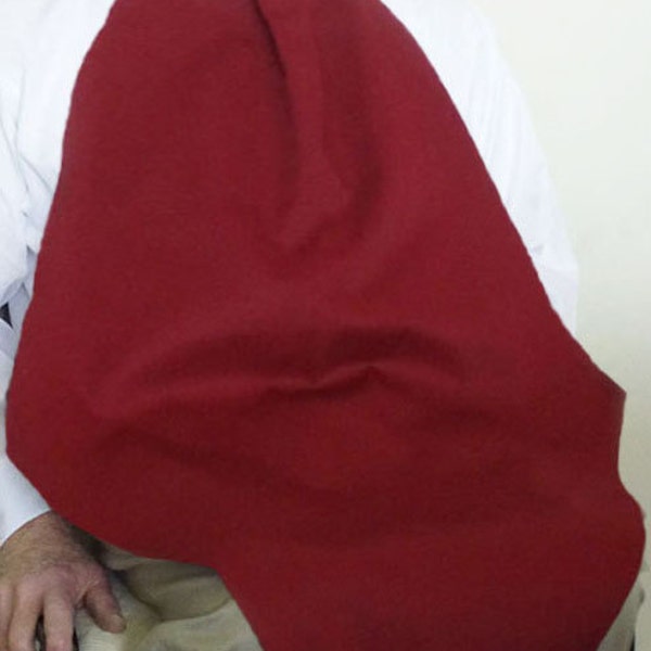 Dignified Adult Bib Alternative- Napkin at Your Neck Large.[NAYN-LG] Stain Resistant, Machine Washable, No Ironing Needed