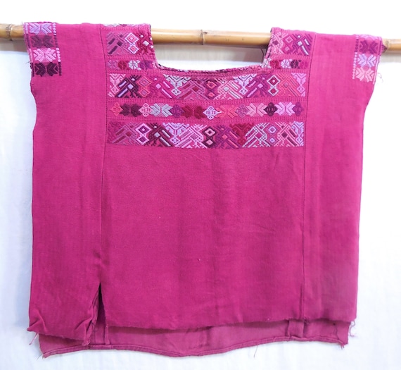 Handmade Mayan Guatemalan Embroidered Huipil from… - image 10