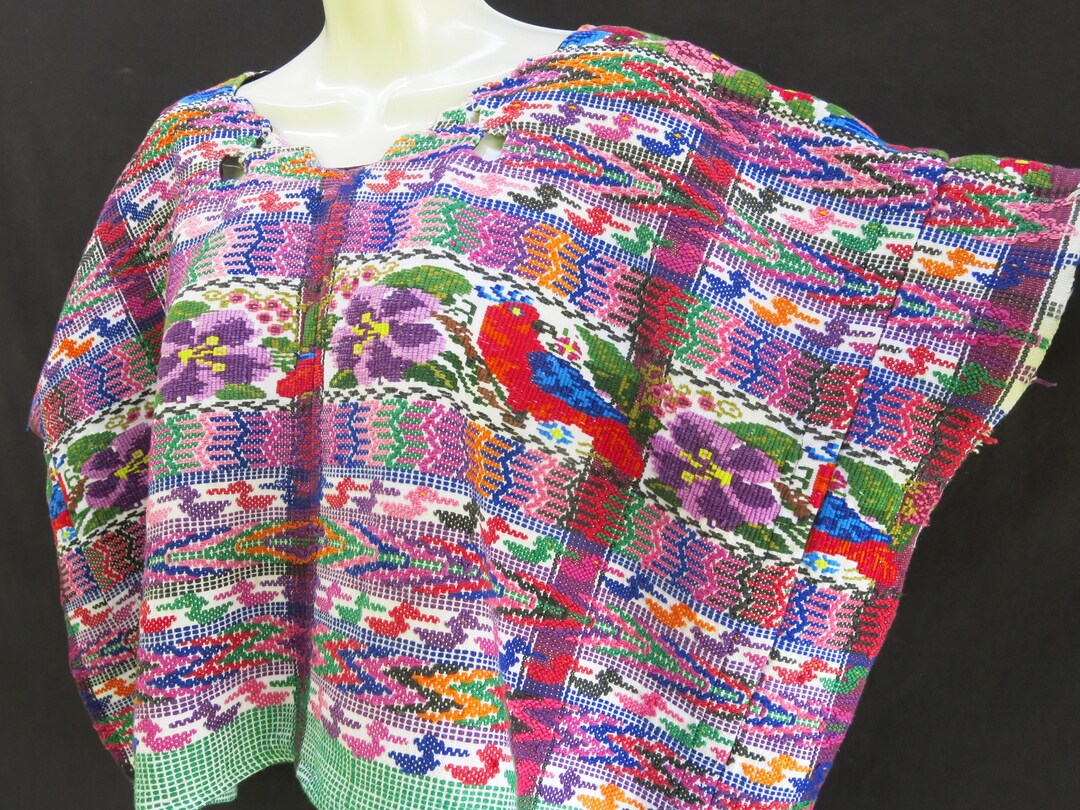 Grand Étui Pour IPad Ou Tablette – Huipil Fait Main Guatemala – Coloré