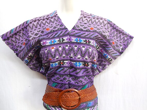 Handmade Mayan Guatemalan Embroidered Huipil from… - image 2