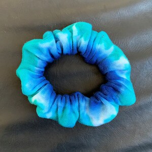 Ribbed Cotton Scrunchies / Tie Dye