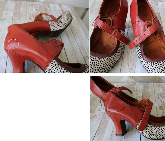 Chie Mihara Leather Shoes Women's Platform Shoes High Heel