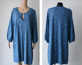 GUDRUN SJODEN Blue Dress Women's Dress XL Size