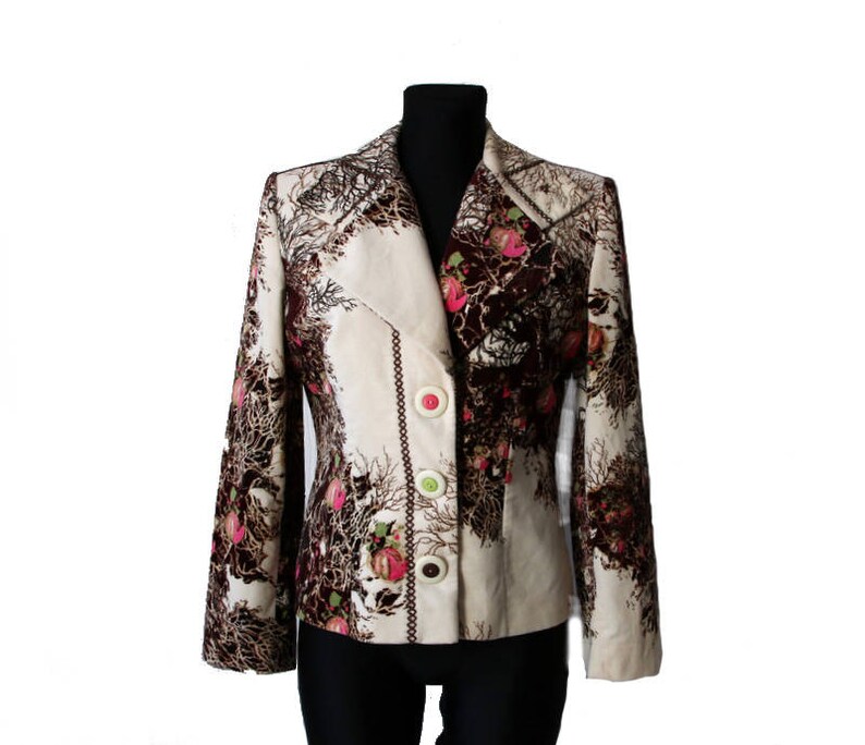 vintage velvet blazer