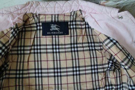 BURBERRY キッズ ピンクジャケット Pink Quilted Jacket - kids atelier