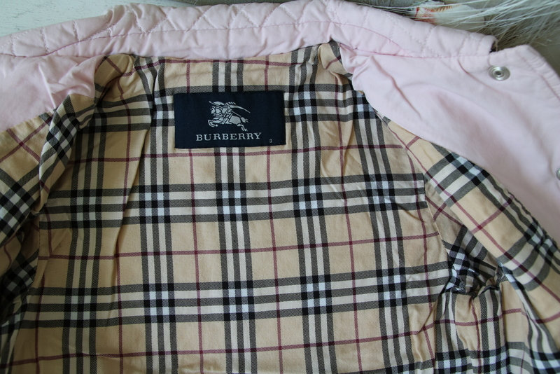 BURBERRY キッズ ピンクジャケット バーバリー（BURBERRY キッズジャケット ピンク