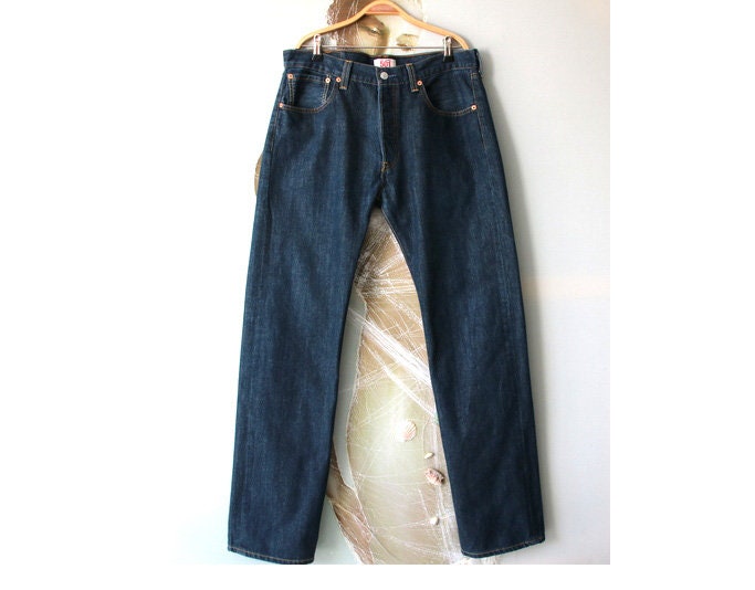 Kaptain sunshine baggy cut straight hotsell denim pants