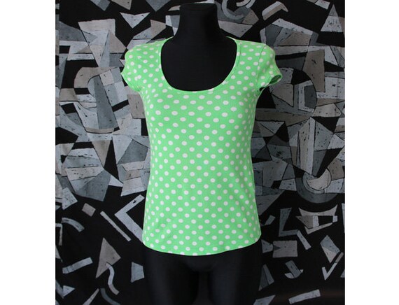 トップス marimekko Marimekko x Uniqlo Black and White Polka Dot Top Oversized t