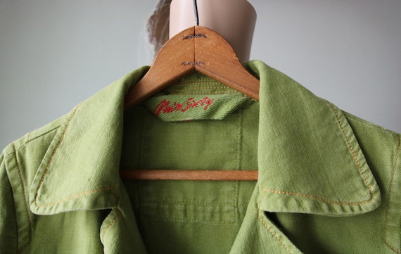 イタリアMISS SIXTYミス•シックスティ毛革 グリーン ショートジャケット ミスシックスティー グリーン レディース ジャケット コットン