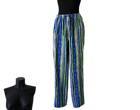 vintage striped pants womens