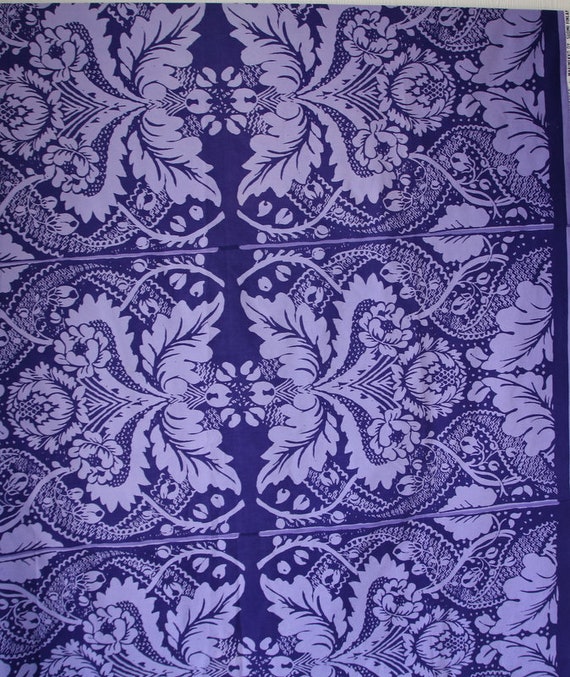 MARIMEKKO ''Fandango" Fabric by Maija Isola Purple