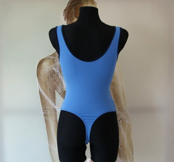 Gymnastics Thong Leotard Athletic Bodysuit One Pie