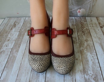 chie mihara パンプス　【新品】 Chie Mihara Leather Shoes Women's Platform Shoes High Heel