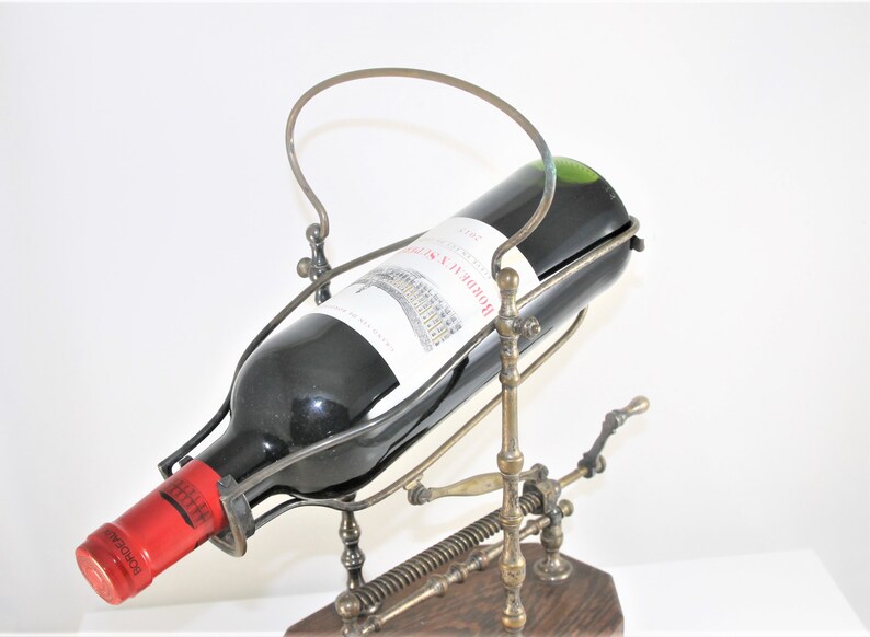 Mechanical decanting cradle/antique wine or port pourer Etsy