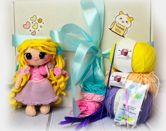 Tower Princess Crochet Kit: Weave Your Own Fairy Tale
