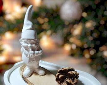 TOP casting mold made of latex for a standing gnome, concrete mold, concrete casting mold latex mold casting mold for a small dwarf / gnome standing (162)