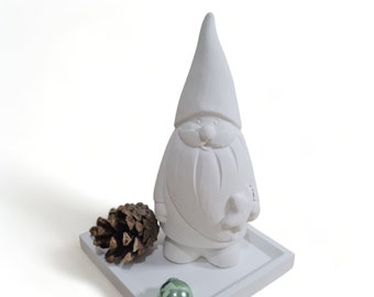 Full-form casting mold made of latex, casting mold for Advent decoration, sculptures dwarf, gnome (077) Christmas decoration pour yourself