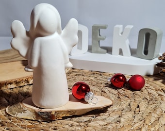 DIY 3D Mold, super Qualität, Vollform-Gießform, Latexform, Betongießform, 3D Gießform, Gummiform für Figuren Weihnachten Engel (072)