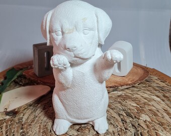 Casting mold made of latex, mold, rubber mold made of latex, 3D mold, latex casting mold, casting mold, concrete casting mold for sculptures cute dog (194)