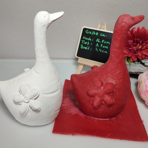 Concrete Goose Mold Etsy