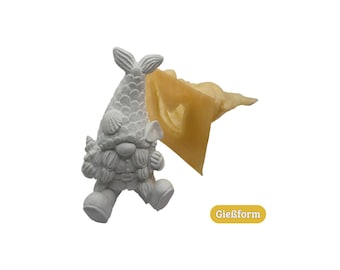 Latex-Betongießform – Maritimer Wichtel | 3D Form