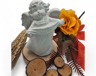 Casting mold angel with love made of latex // Casting mold angel // Concrete mold angel // 3D casting molds for concrete // Latex mold concrete