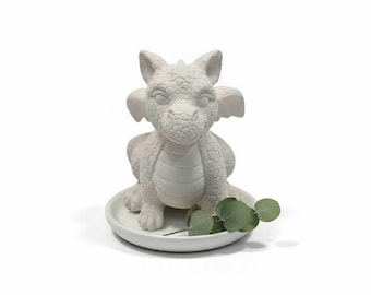 Betongießform aus Latex – Drache (klein) | 3D Gießform