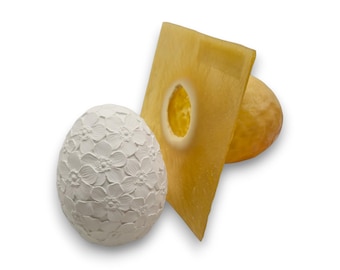 Latex Betongießform Blumenei – 3D Gießform