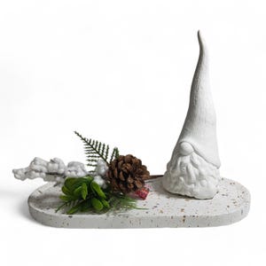 コンクリート製3Dノーム鋳造型 / ノーム鋳造型（208） / コンクリート製ノーム装飾フィギュア / ガーデンデコレーション / コンクリート鋳造用ラテックス型