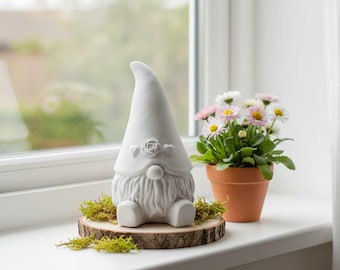 Latexform Wichtel mit Rose – 3D-Gießform