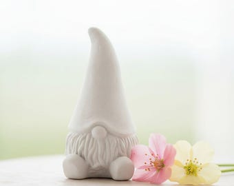 Latex-Betongießform – Wichtel sitzend | 3D Form