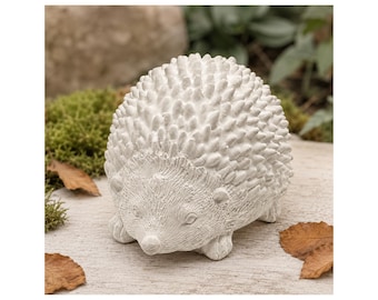 Hedgehog Latex Casting Mold for Concrete Raysin Plaster, Garden Figure to Make Yourself, approx. 7 x 8 x 11 cm, Handmade Germany