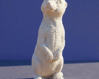 3D Meerkat Casting Mold (319) / Latex Casting Mold / Concrete Casting Mold / Meerkat Mold / Animal Decoration / Latex Mold for Concrete
