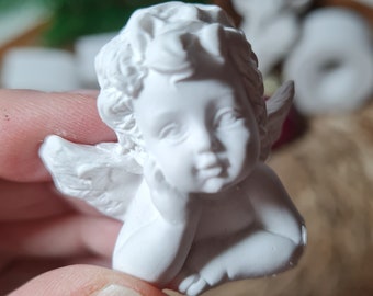 Silicone casting mold angel (020) little angel I DIY silicone casting mold for Raysin I Silicone mold for epoxy resin angel I DIY Raysin idea I