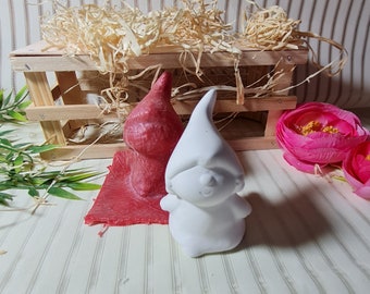 Handmade latex full-form casting mold latex mold concrete casting mold latex mold casting mold for sculptures small gnome / dwarf (165)