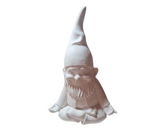 Betongießform aus Latex – Yoga Wichtel | 3D Gießform