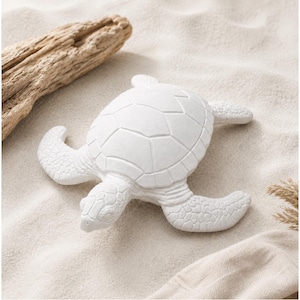 Turtle Latex Mold for Concrete, Raysin Keraflott Garden Decoration Animal Figurine DIY Mediterranean Gift, Handmade in Germany, approx. 12 x 12 cm