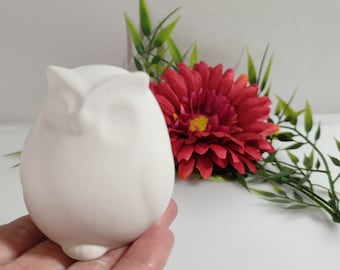 Handmade Latex Full Form Casting Mold Concrete Casting Mold Latex Mold Casting Mold for Sculptures Bird Little Owl (218)