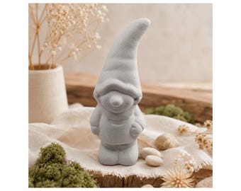 Garden Gnome Latex Mold approx. 13 cm, Casting Mold for Concrete & Raysin, DIY Garden Decor to Cast Yourself, Handmade Germany