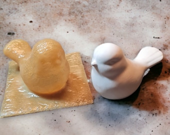 Handmade Latex Full Form Casting Mold Latex Mold Concrete Casting Mold Latex Mold Casting Mold for Sculptures Bird Piepmatz Bird (132) Top