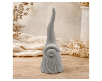 Gnome Latex Mold approx. 18 cm, Casting Mold for Concrete Raysin & Plaster, Scandi Gnome Christmas and Garden Decor, Handmade Germany