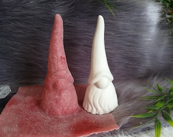 Handcrafted gnome mold made of latex, full-form casting mold, latex mold, concrete casting mold, latex mold, casting mold for sculptures dwarf gnome (048)