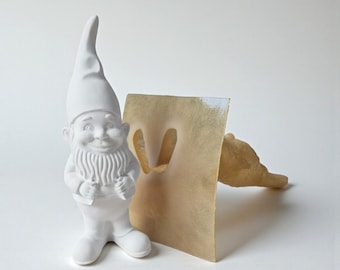 Betongießform aus Latex – Wichtel stehend | 3D Gießform