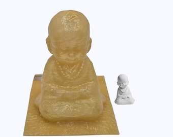 Betongießform aus Latex – Buddha (sitzend)