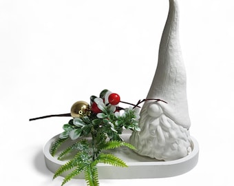 DIY 3D Mold, super quality, full-form mold, latex mold, concrete mold, 3D mold, rubber mold for Christmas figure gnome (208)