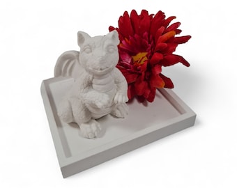 3D casting mold dragon concrete / concrete casting mold dragon / decorative figure dragon / latex mold concrete / casting mold concrete / dragon shape decoration (137) / casting molds